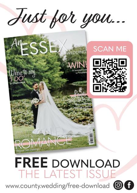 View a flyer to promote An Essex Wedding magazine