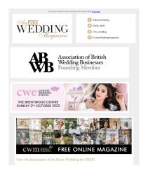 An Essex Wedding magazine - May 2022 newsletter