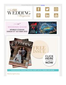 An Essex Wedding magazine - April 2023 newsletter