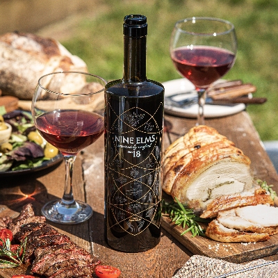 Toast the happy couple with a glass of NINE ELMS No.18