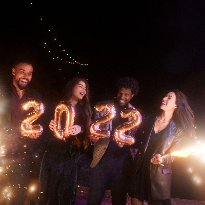 Ring in the New Year - bottoms up!
