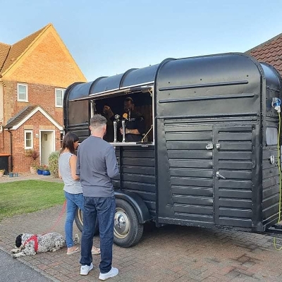 Mobile bar service exhibiting at County Wedding Event's Signature Wedding Show at Wembley Stadium