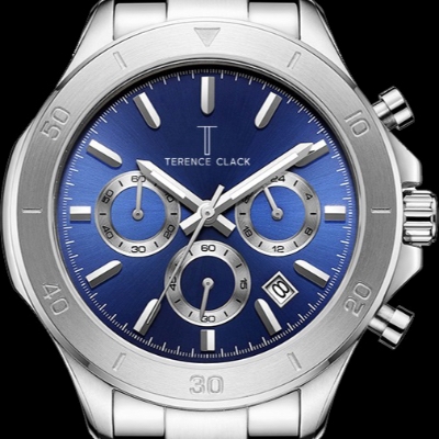 Terence Clack is selling a range of stylish limited edition watches
