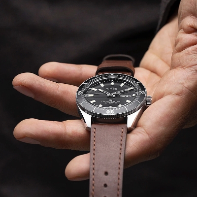 The Waterbury Dive Automatic is the latest product from Timex Watches