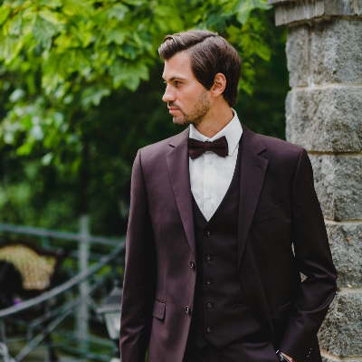 Stylish advice for grooms, fathers-of-the-bride and ushers