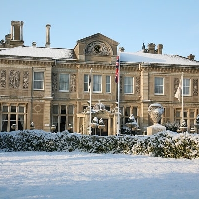 Deck the halls at Down Hall Hotel!