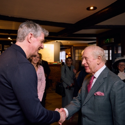 A Royal Visit to The Sun Inn, Dedham