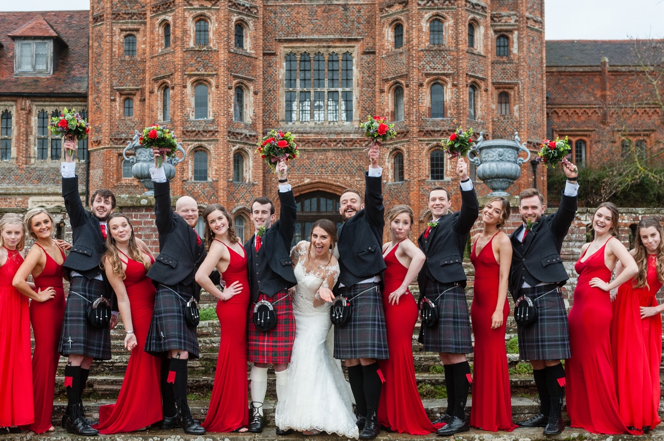 We get some top wedding planning tips from historic Essex wedding venue Layer Marney Tower...: Image 1