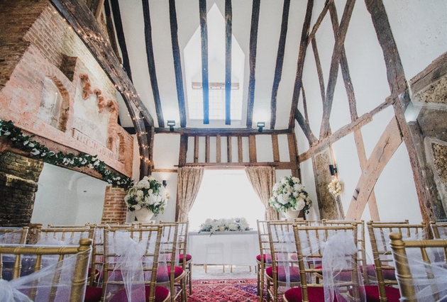 Inside The Old Hall at Old House Rochford