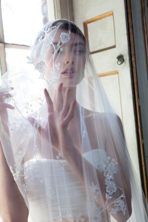 Vienna Ballet floral detail veil