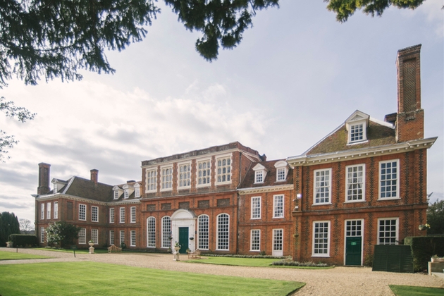 Exterior of Essex fairytale wedding venue Gosfield Hall.