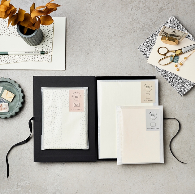 New Correspondence stationery range from Essex stationery brand Katie Leamon