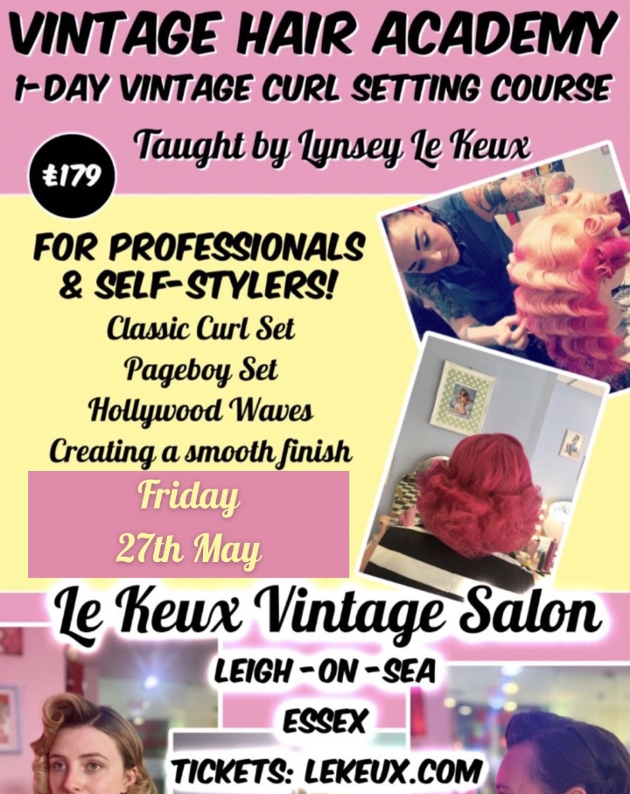 hair academy flyer