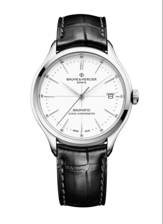 Baume and Mercier 'Black Clifton Watch