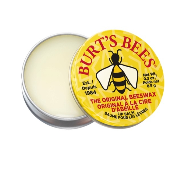 Burts Bees lip balm tin