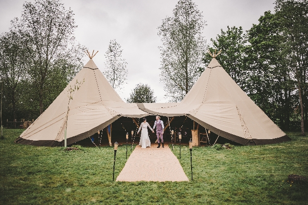 wedding teepee