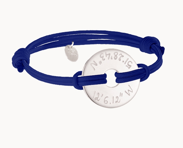 Thank the father figure in your life with a stylish personalised bracelet from Merci Maman