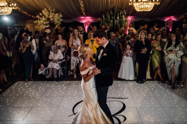 first dance at wedding
