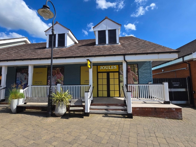 joules store exterior shot