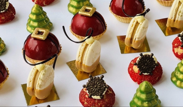 Festive canapes