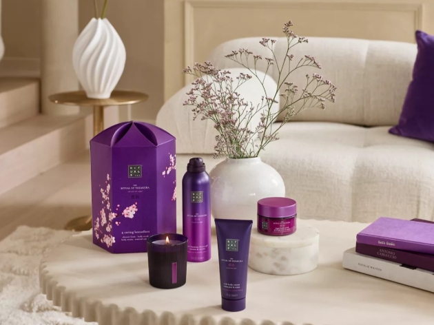 Rituals products purple gift set