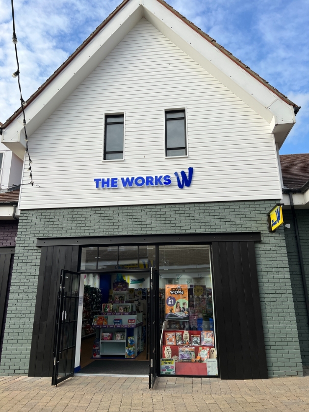 exterior of The Workss store