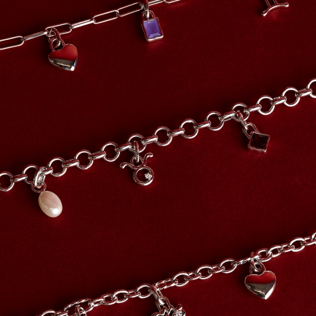 Astrid & Miyu’s chains with  charms