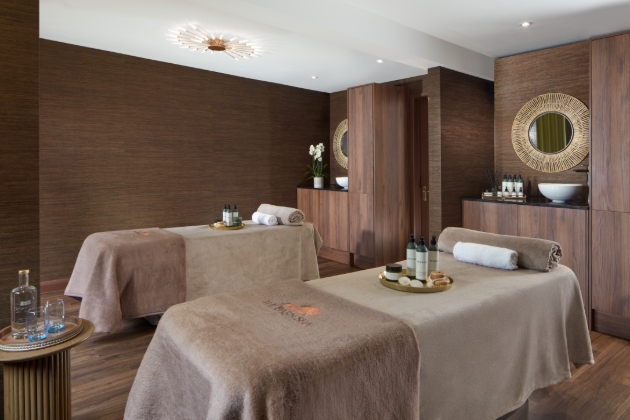 DOWN HALL HOTEL, SPA room with two single therapy beds