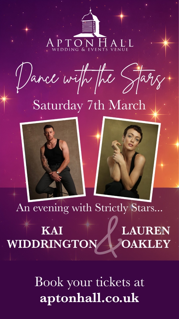 STRICTLY STARS at apton hall flyer