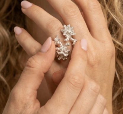 Saltwater Coral Ring