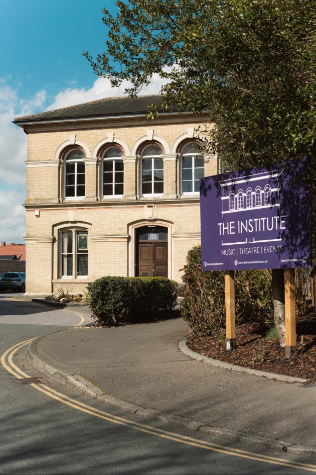 The Institute theatre exterior shot