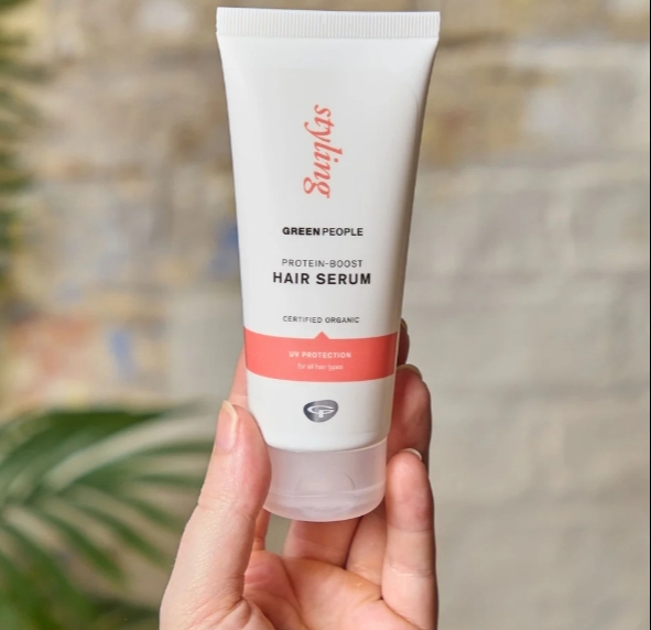 Bottle of hair serum
