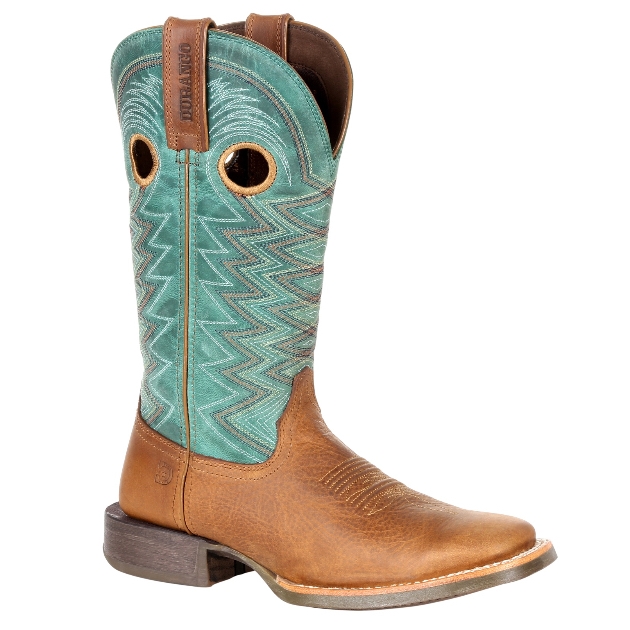 Durango's Lady Rebel Western Boots in Teal