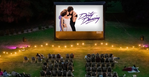 OPEN AIR CINEMA showing Dirty Dancing