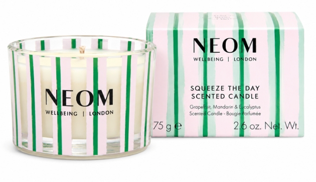 NEOM Wellbeing's limited-edition candle