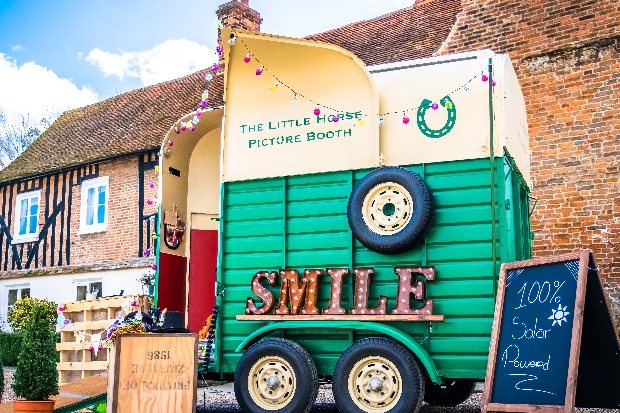 Meet Rosie, Essex's solar-powered vintage horse box photo booth for weddings: Image 1