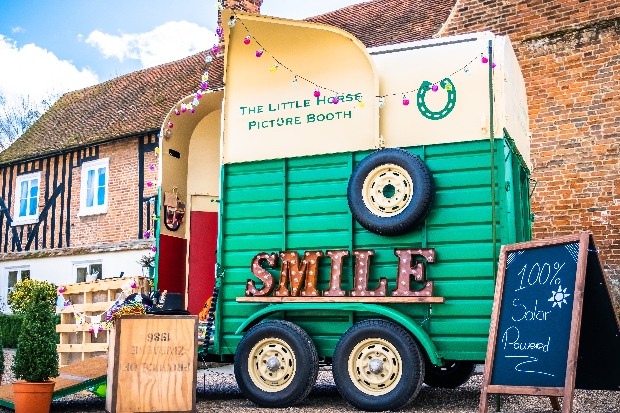Introducing Rosie, the UK's first and only solar-powered, vintage horse box photo booth: Image 1